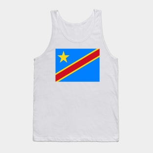 Flag of The Democratic Republic of The Congo Tank Top